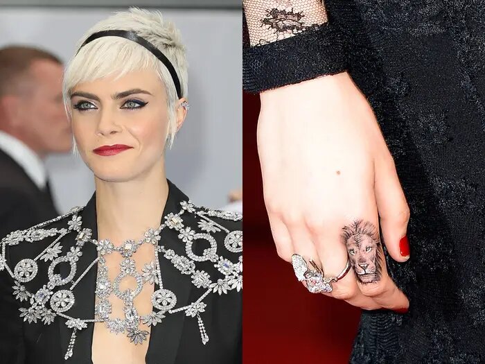 Celebrities with fashionable tattoo designs for men
