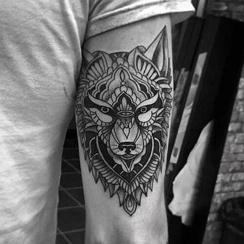 Wolf Tattoos for Men
