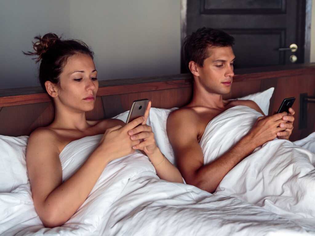 Turning on the TV or picking up phone 