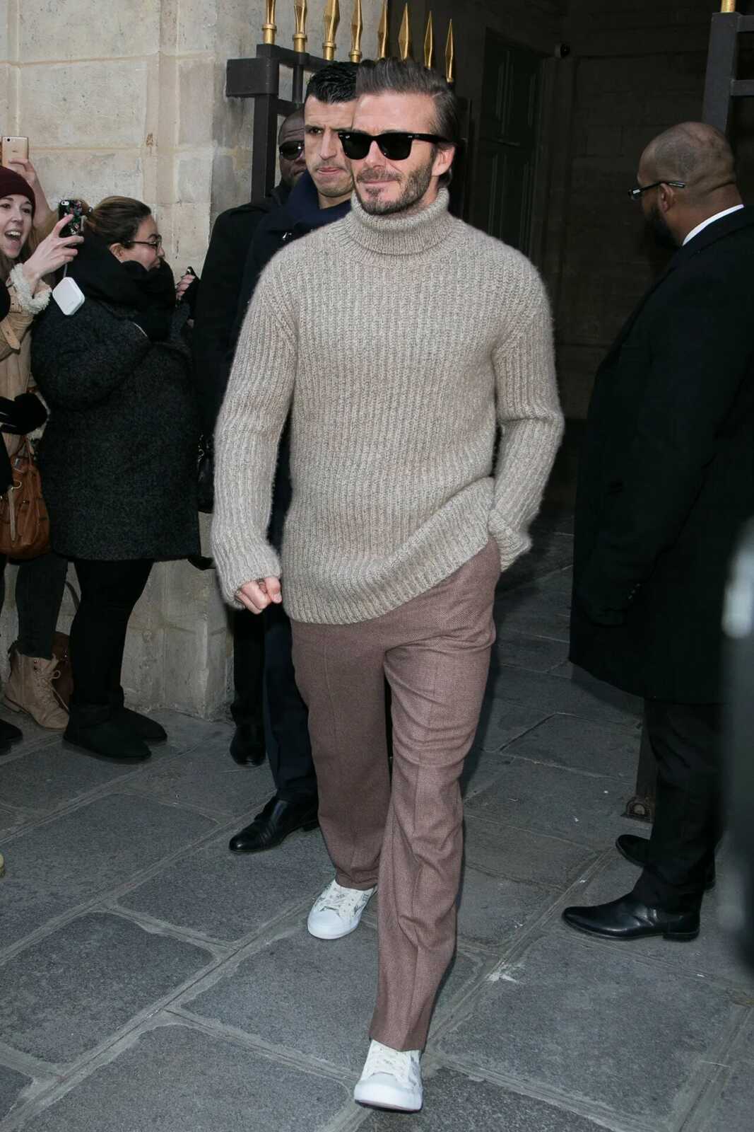 David Beckham's fashion style for men