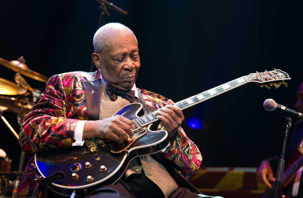 B.B. King Performs At Le Grand Rex
