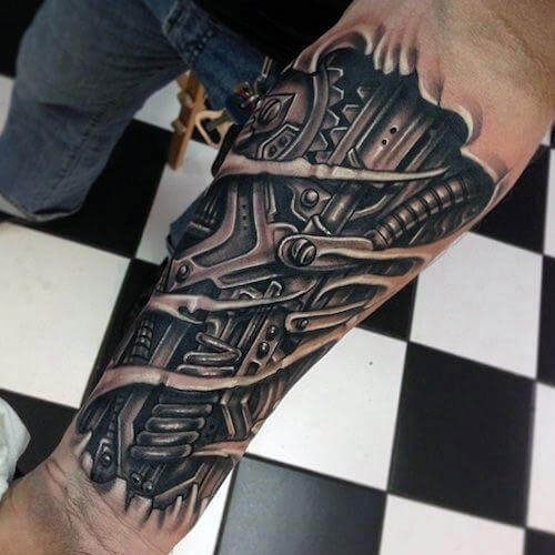 3D Tattoos Designs for Men