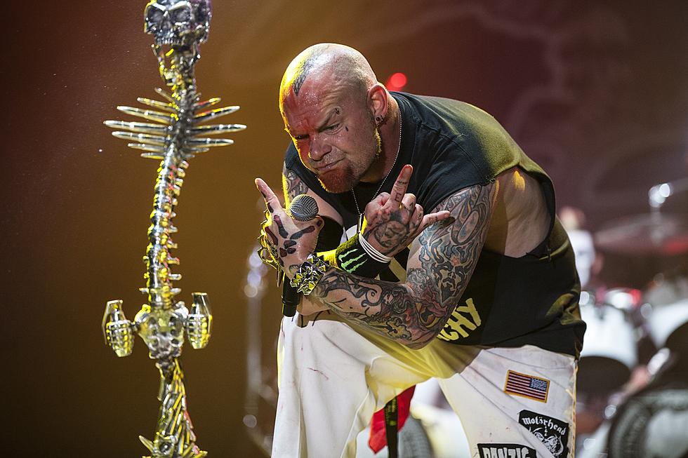 Ivan Moody on stage