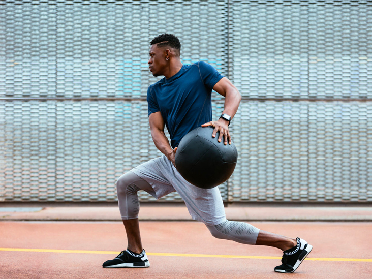Athlete Training Outdoors
