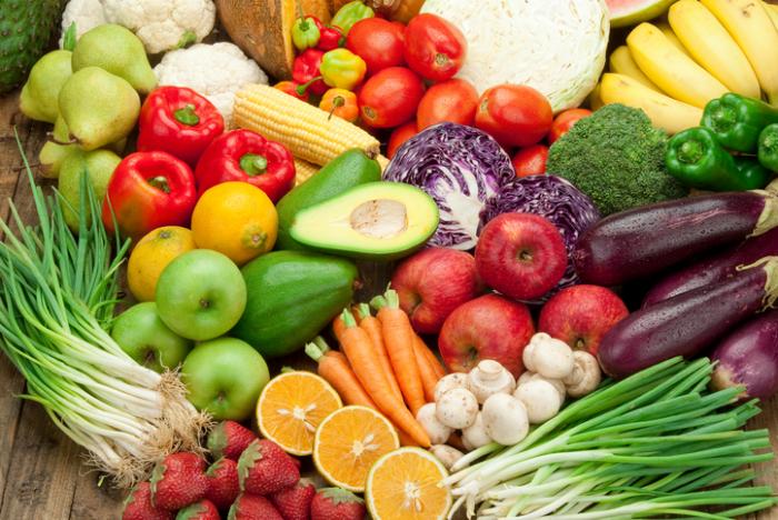 fruits and vegetables 