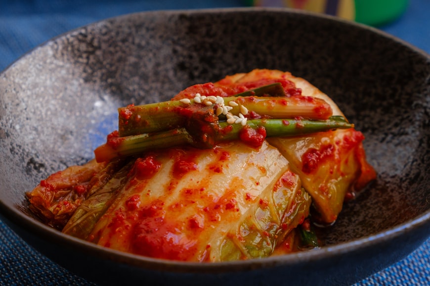 homemade kimchi