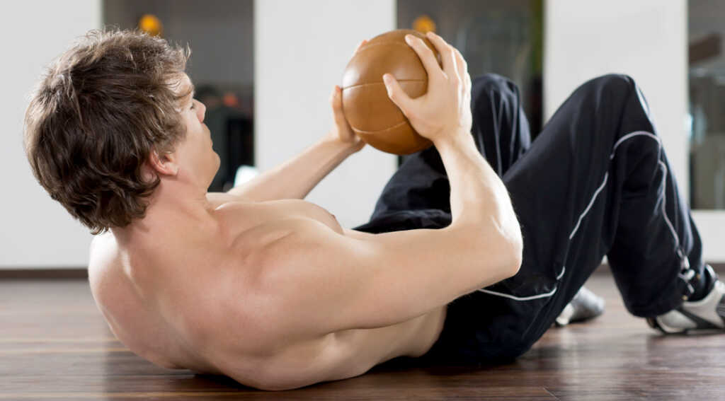 medicine ball Get Up