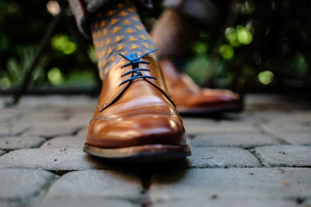 shoe with sock