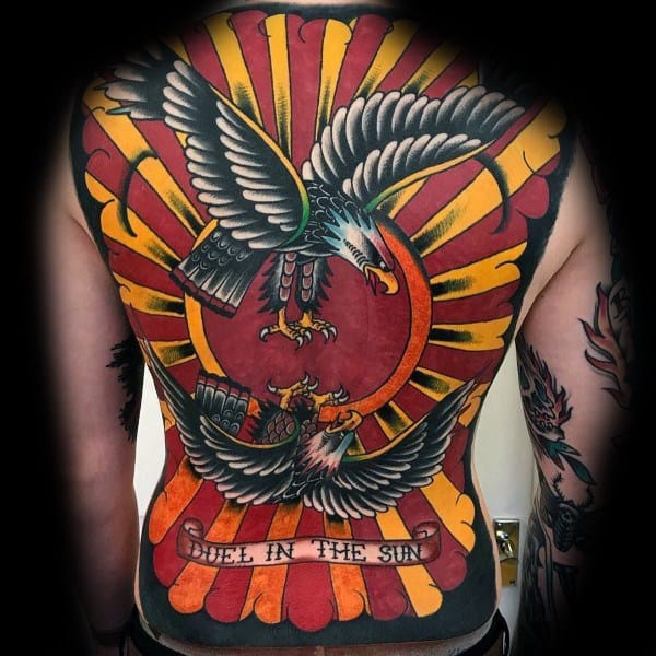 Eagle tattoos for men