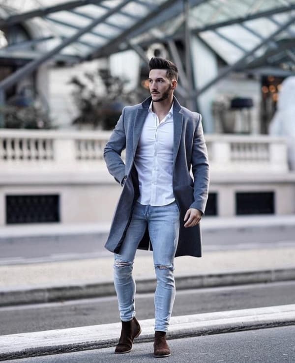 Best Blue Jeans With White Shirt Outfits For Men