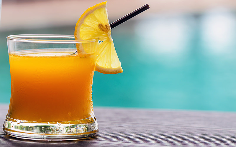 WHITE WHISKEY &amp; ORANGE JUICE