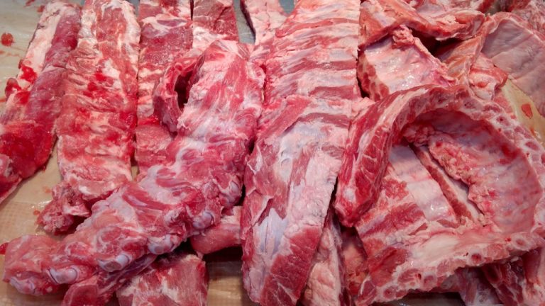 Raw meat and seafood