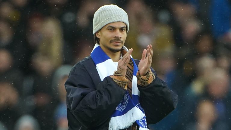 Dele Alli Unveiled at Goodison Park
