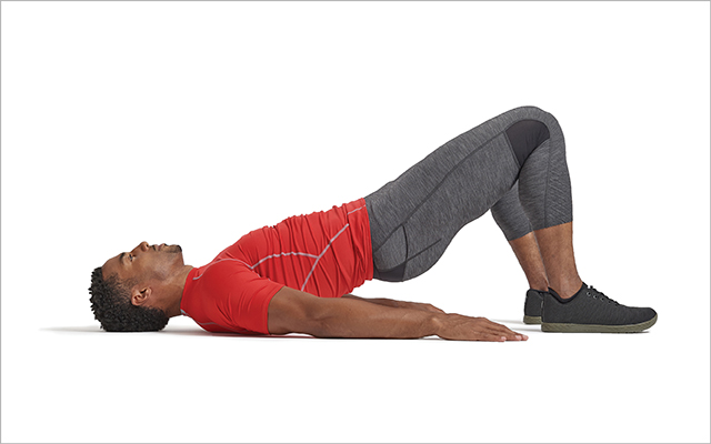 ကွီး Glute Bridge လေ့ကျင့်ခန်း