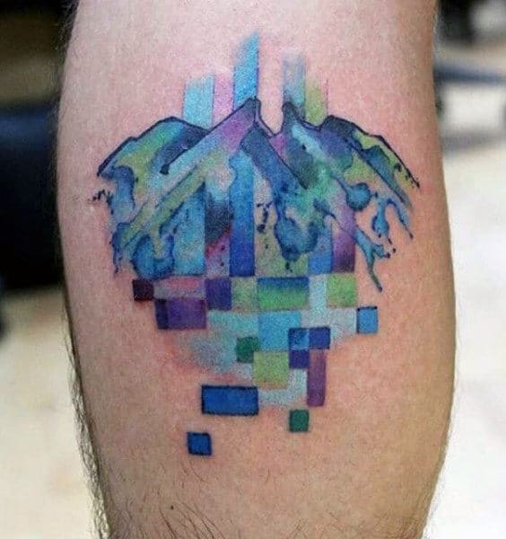 calf tattoos for kwee