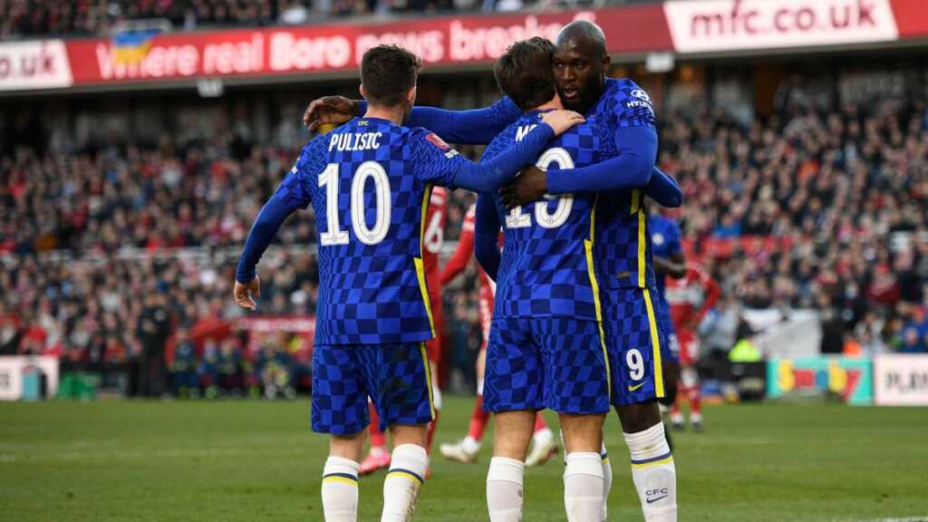 Chelsea Player celebrated