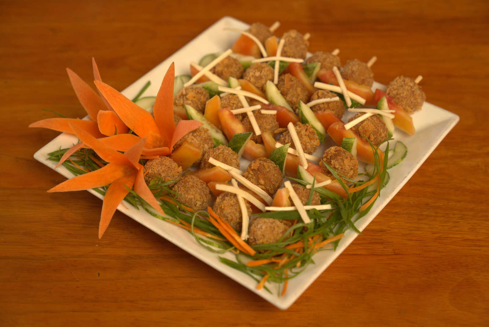 ကနုတ်_BBQ_Food_Resort_Kanote_CheeseChickenFried