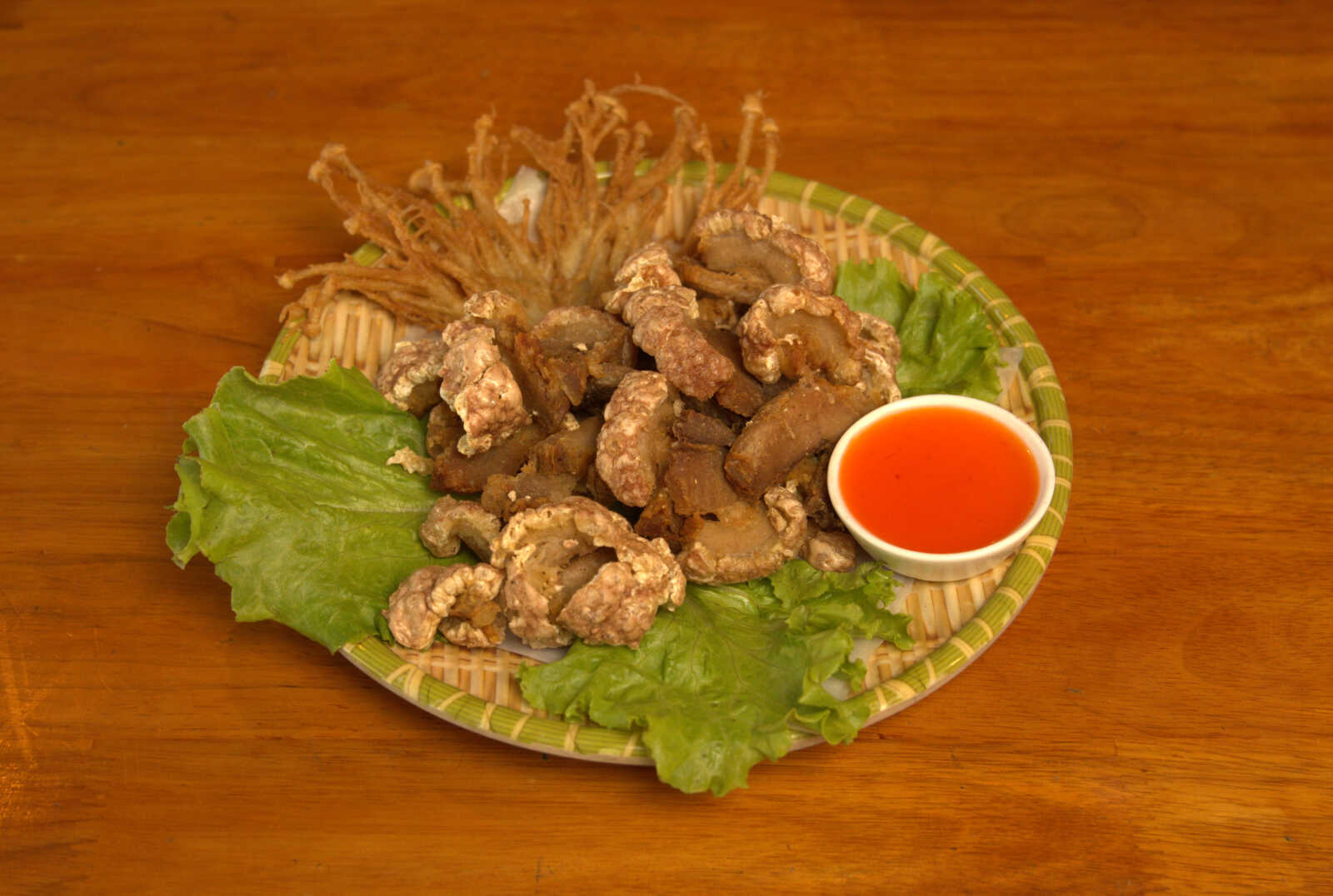 ကနုတ်_BBQ_Food_Resort_Kanote_CripsyPorkBelly