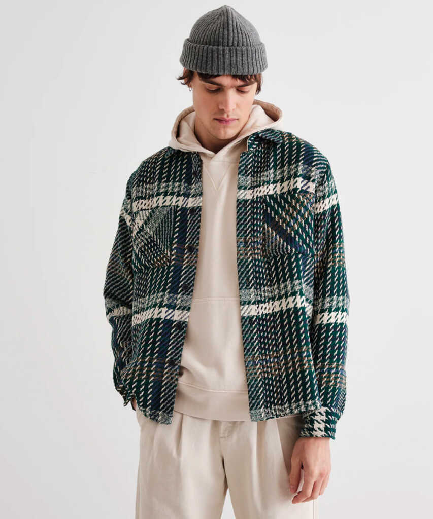 ကွီး Plaid Shirt စဉ်းစား