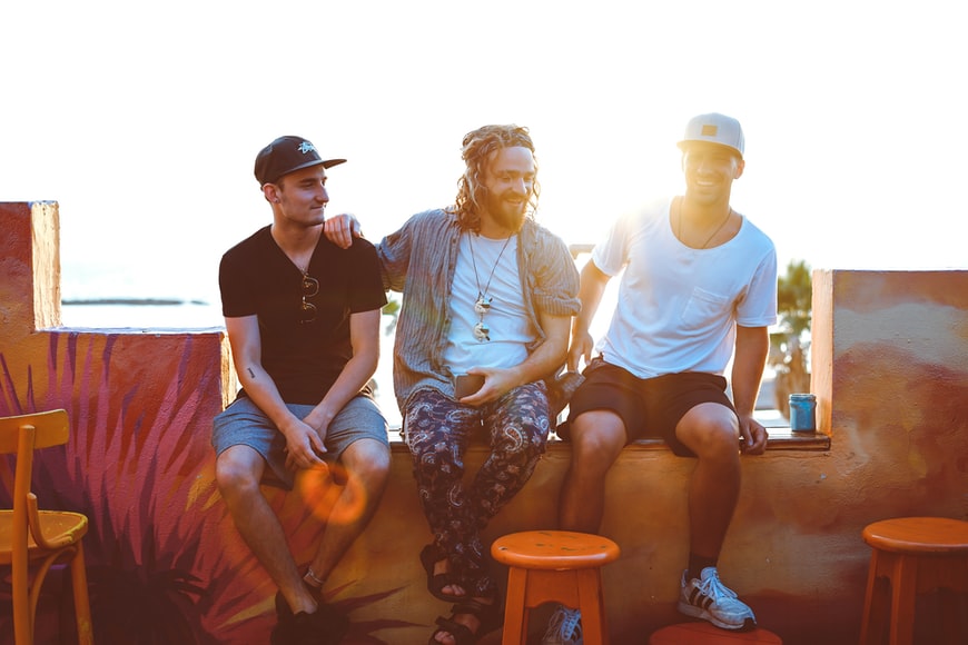 Sunset and Friends