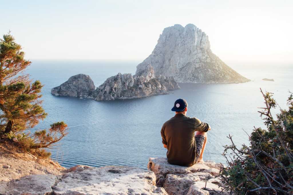 man sitting
