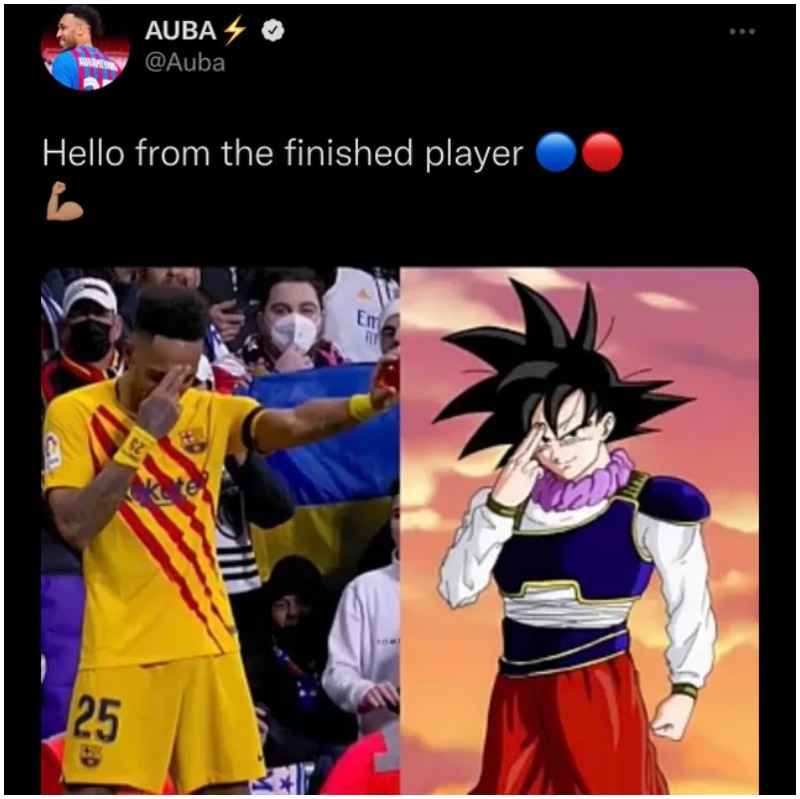 Aubameyang called out Arsenal Fans who said him 'Finished Player'