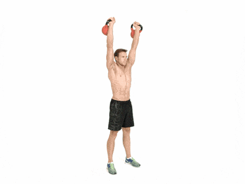 ကွီး Kettlebell လေ့ကျင့်ခန်း