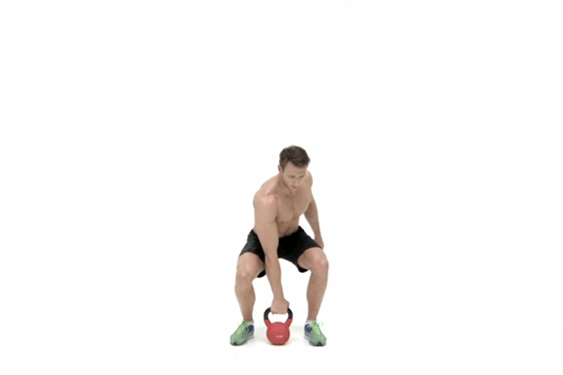 ကွီး Kettlebell လေ့ကျင့်ခန်း