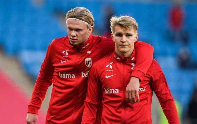 Haaland and Odegaard