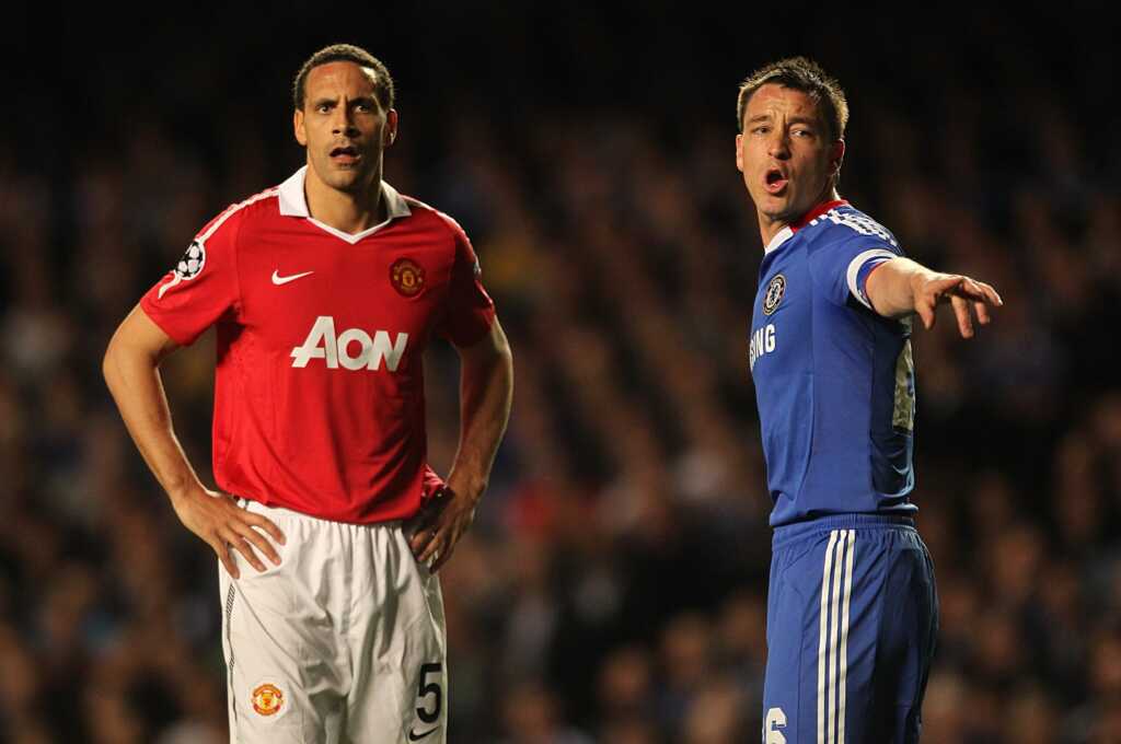 Rio Ferdinand and John Terry