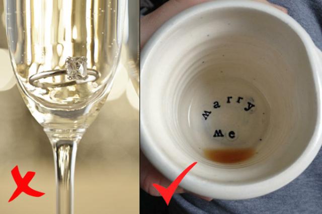 man propose to his gf