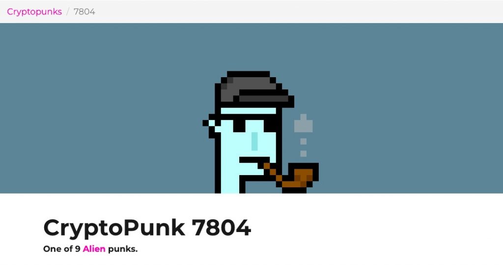 CryptoPunk #7804