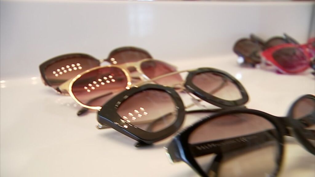 Sunglasses on The floor