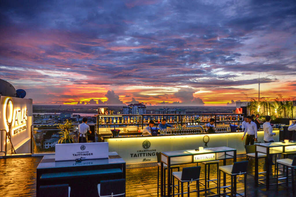 nightlife yangon