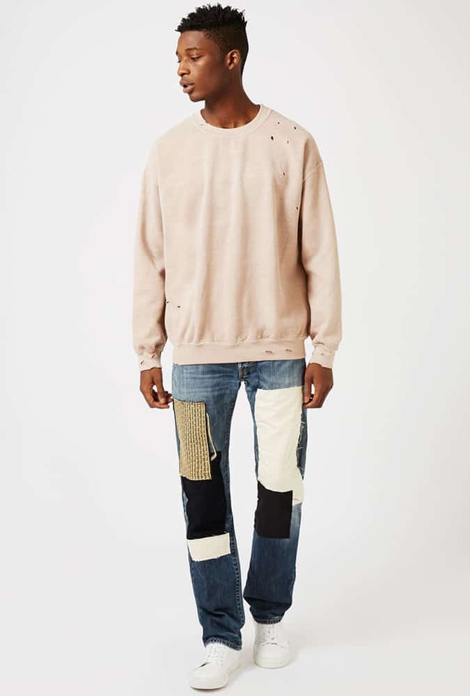 distress denim