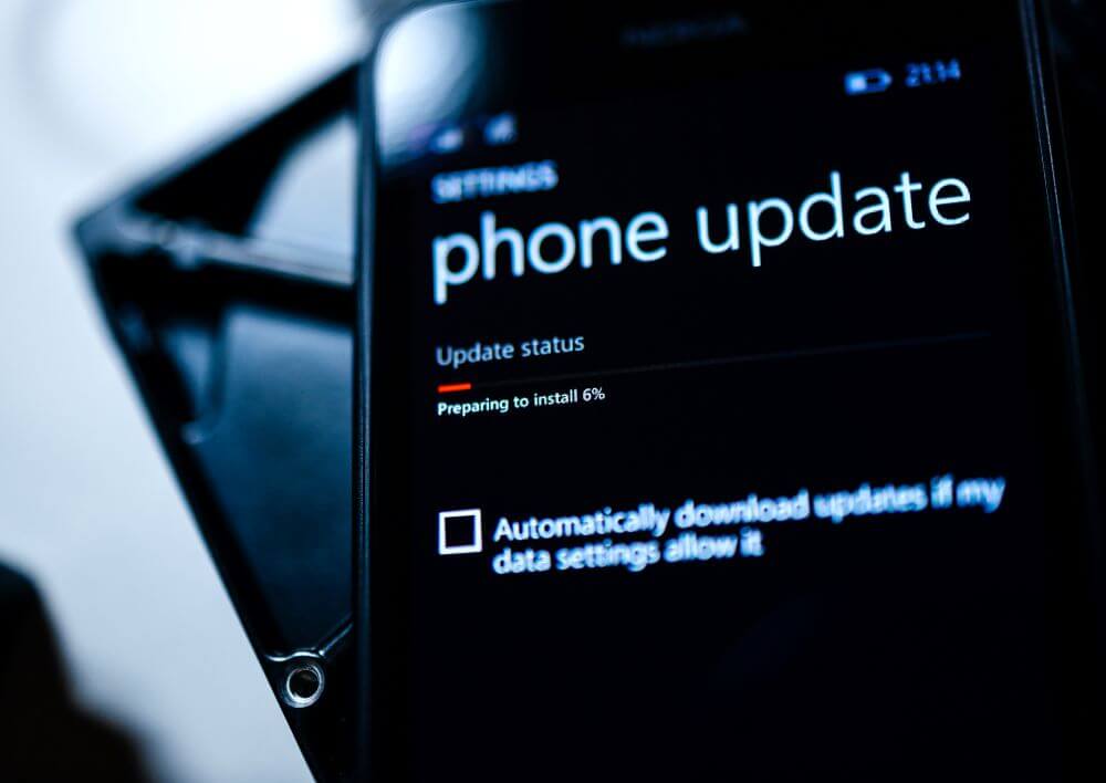 smartphone update