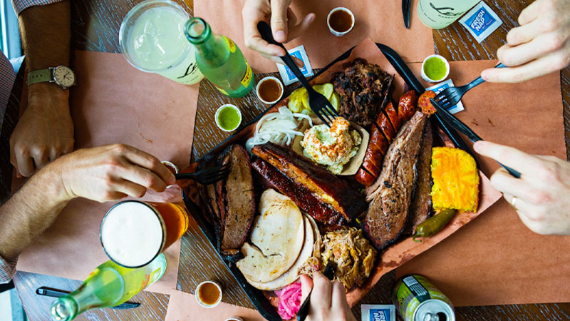 bbq and cocktail