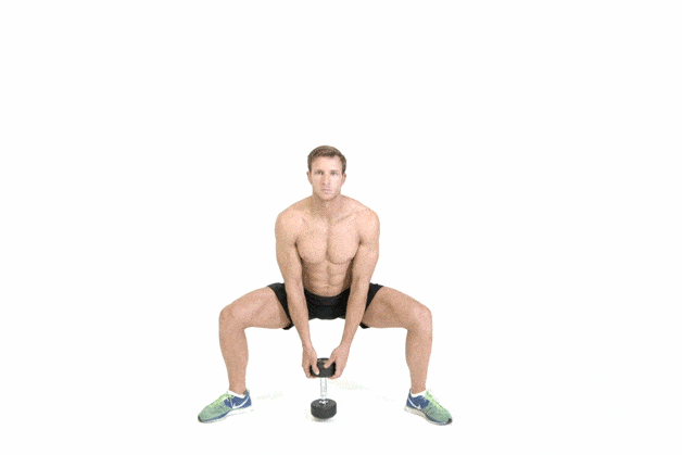 ကွီး Dumbbell လေ့ကျင့်ခန်း