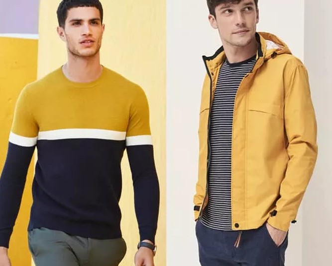 man color and fashion
