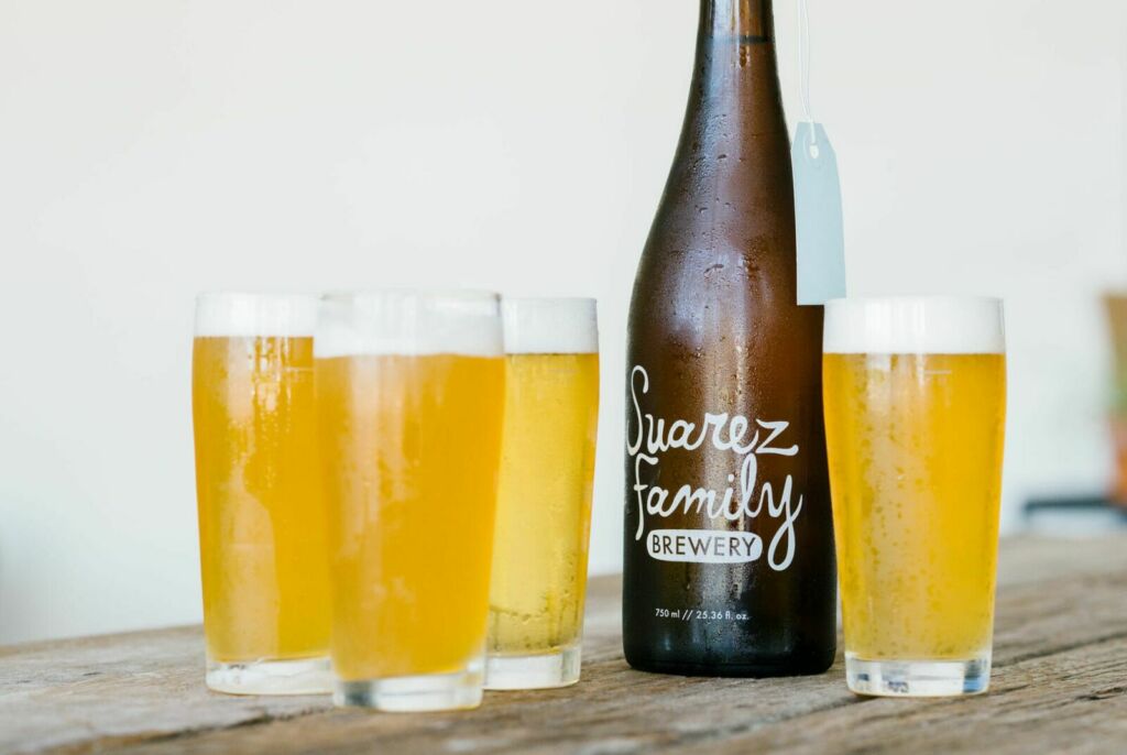 beer and food