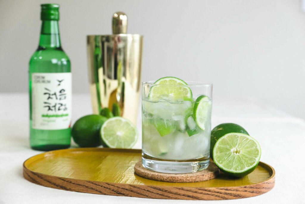Soju cocktail