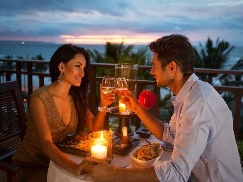 romantic dinner