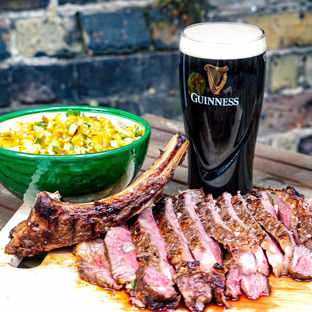 beer and food