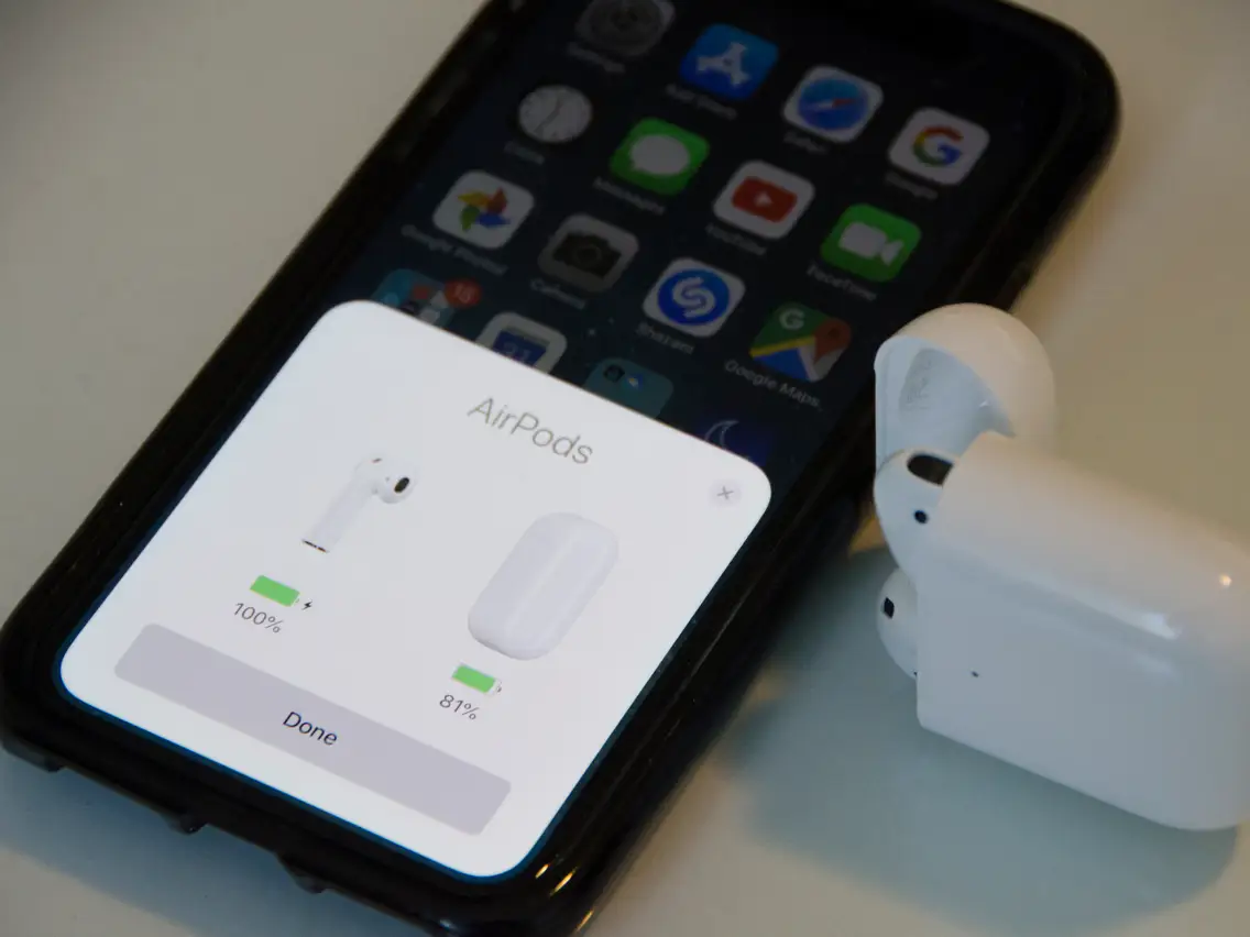 ပန်းသီး Airpods