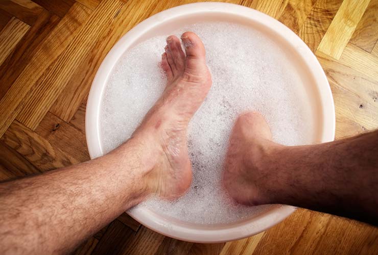 smelly feet