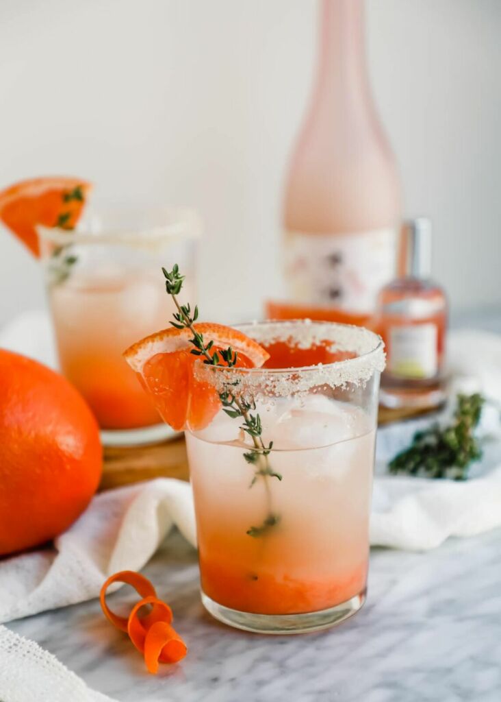 Grapefruit Honey Sake