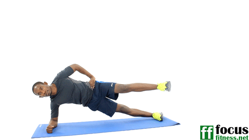 man workout