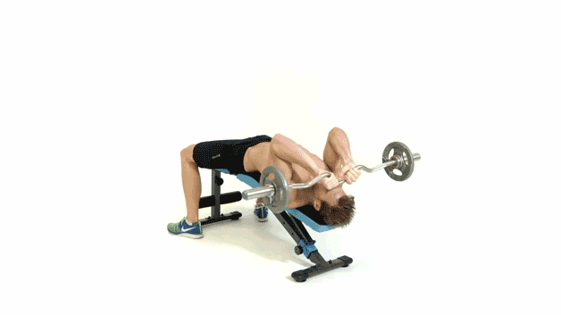man workout