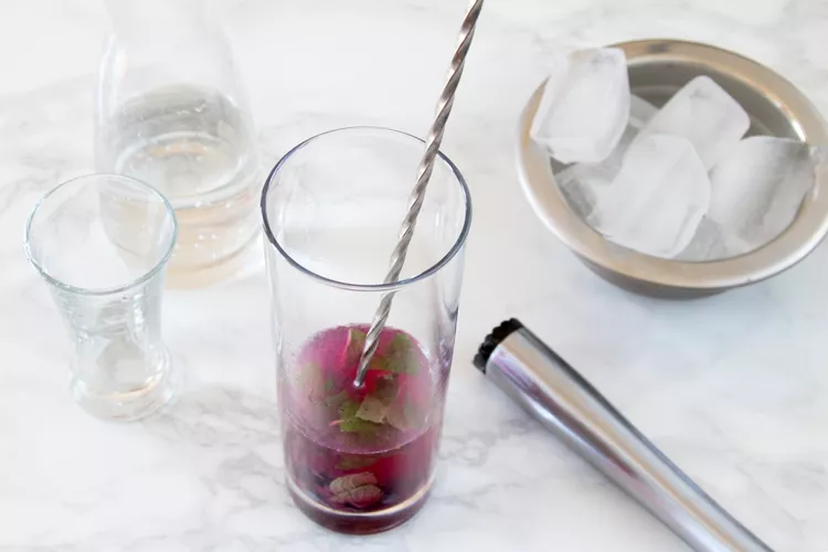 Blueberry Mojito