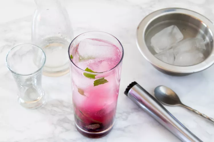 Blueberry Mojito